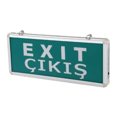 Acil Çıkış Levhası Exit Çıkış 35 x 15 cm