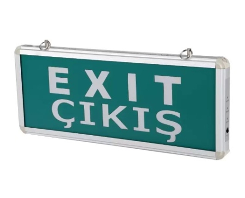 Acil Çıkış Levhası Exit Çıkış 35 x 15 cm